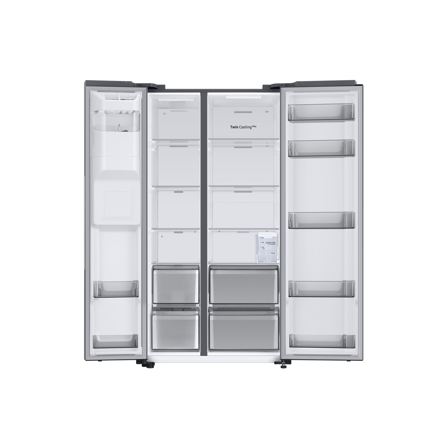 SAMSUNG Koel-vriescombinatie E (RS68CG852ES9EF)