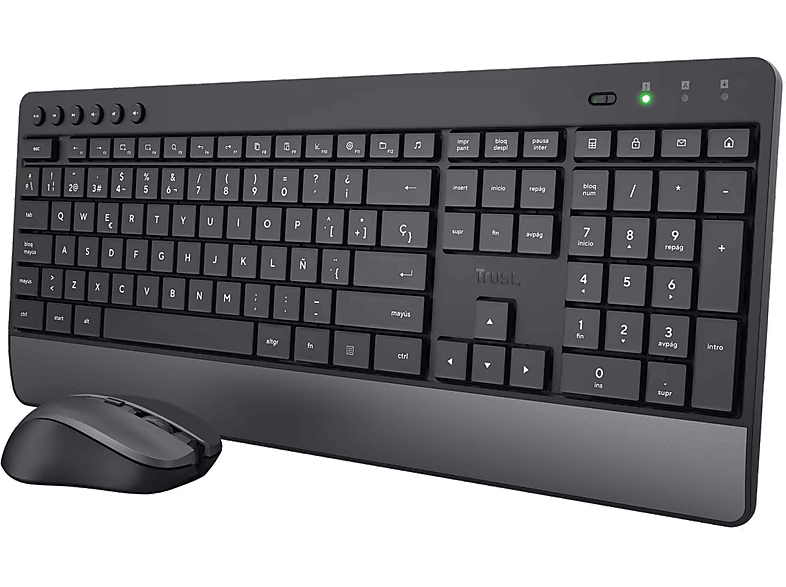 Teclado gaming  ISY IGK 3500-ES, Cable 1.7 m USB, Mini, Retroiluminación,  Negro