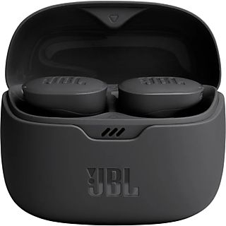 Auriculares True Wireless - JBL Tune Buds, Bluetooth, Cancelación de ruido, Micrófono, 8h, Negro