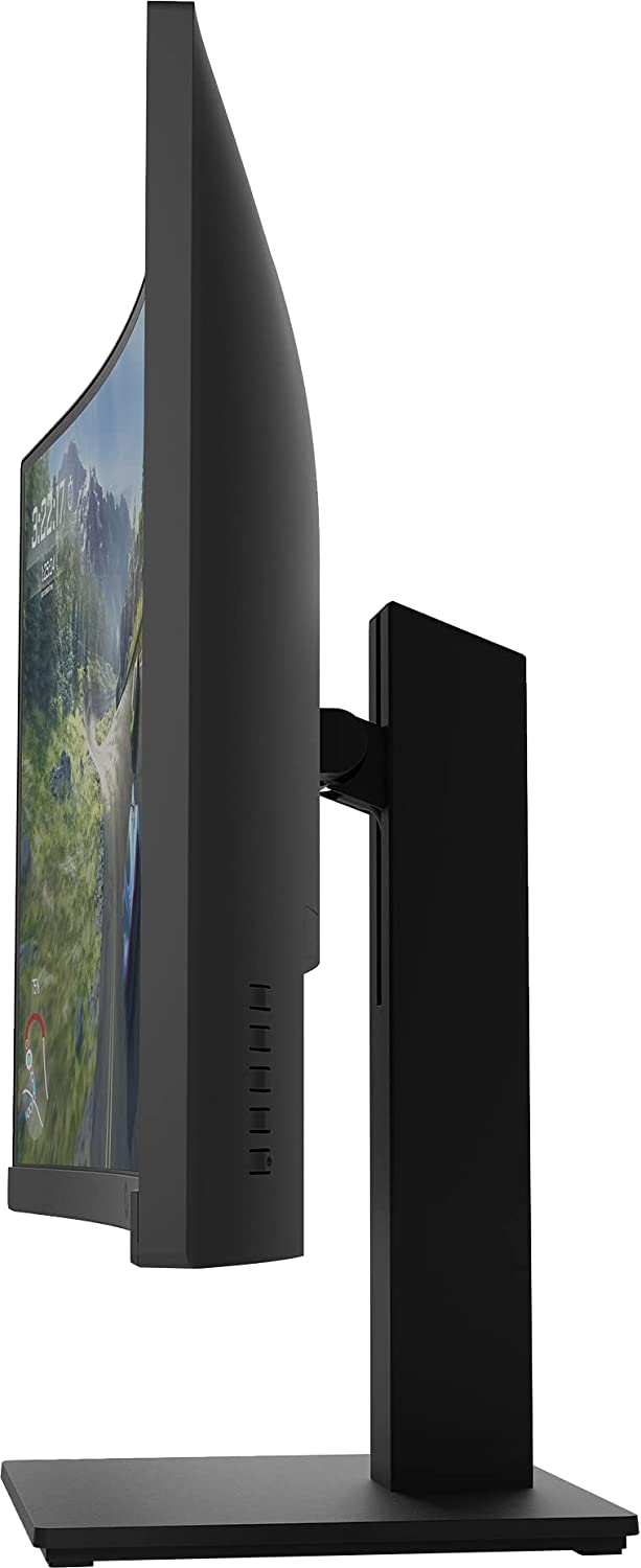 Monitor gaming - HP X27c, 27" Full HD, 165 Hz, 1ms, VA, Curvo, 1 HDMI, FreeSync™, Altura ajustable, Negro