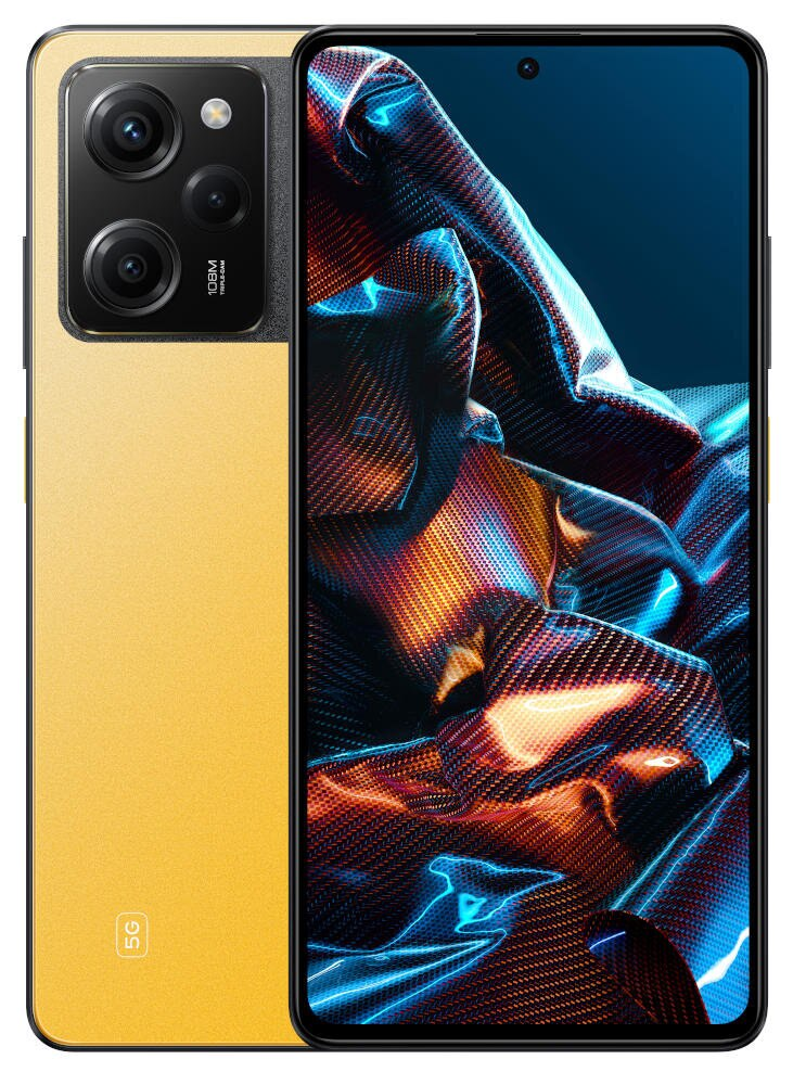 Smartfon POCO X5 Pro 5G 8/256GB Żółty
