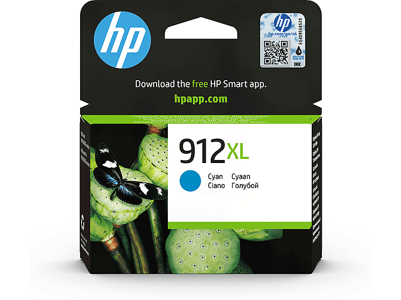 HP 912XL cyan (3YL81AE) Tintenpatrone