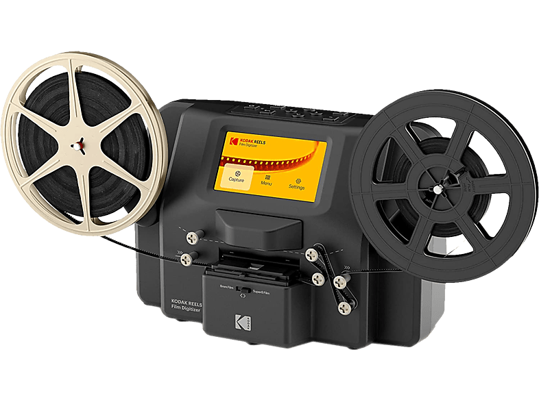 KODAK Reels Super 8mm - Film-Digitalisierer (Schwarz)
