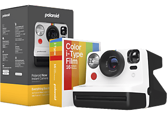 POLAROID Everything Box Now Generation 2 - Sofortbildkamera Schwarz/Weiss