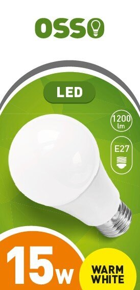 Żarówka LED OSSO A60 15W E27 WW