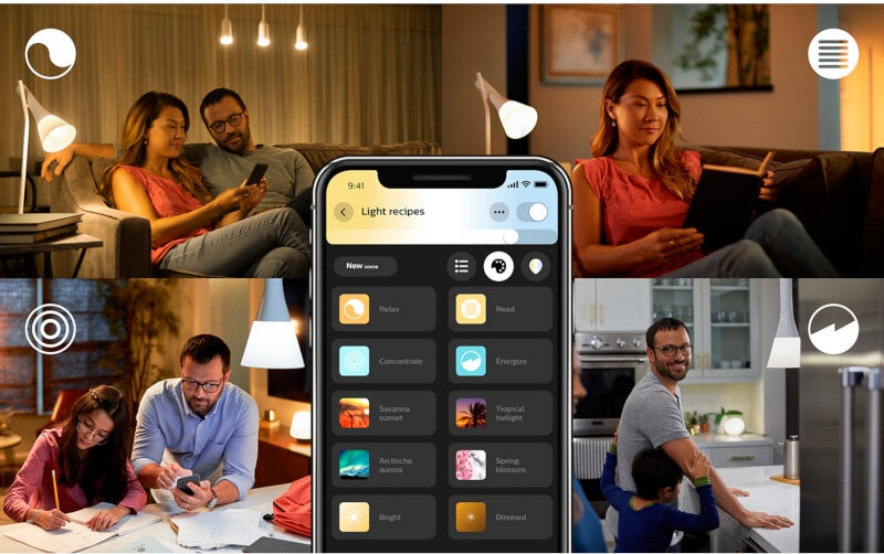 Inteligentna żarówka PHILIPS HUE White ambiance GU10