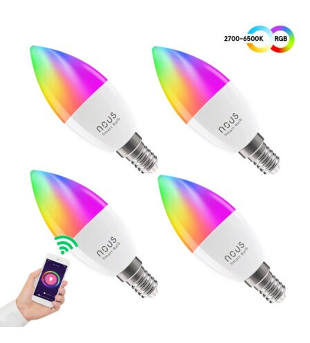 Żarówka NOUS Tuya P4 RGB 4szt