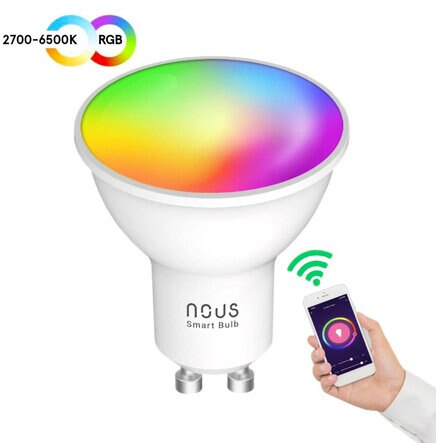 Żarówka NOUS Tuya P8 RGB GU10