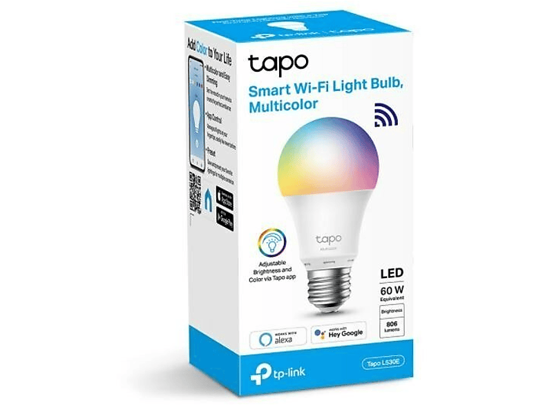 Inteligentna żarówka LED TP-LINK Tapo L530E 8.7W E27 WiFi – zdjęcie 2