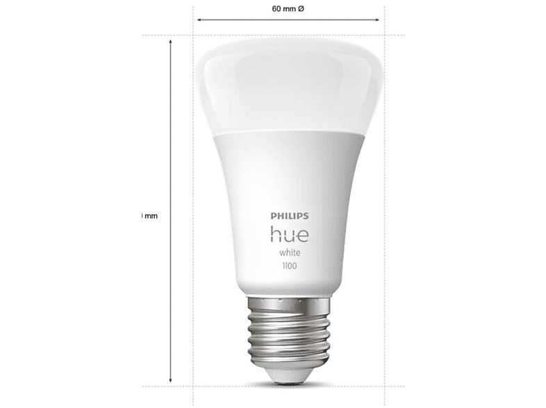 Philips Hue White E27 2 szt. Zestaw startowy – zdjęcie 2
