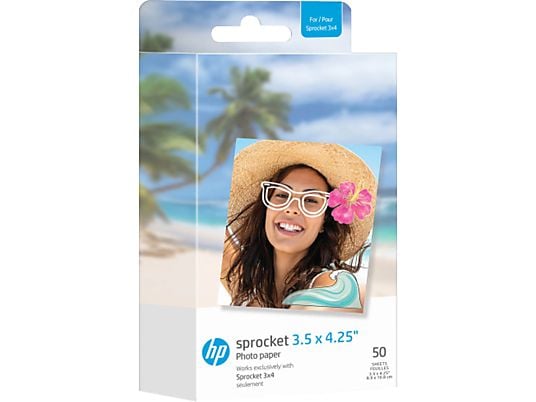 HP Sprocket 3x4 - Fotopapier (Mehrfarbig)
