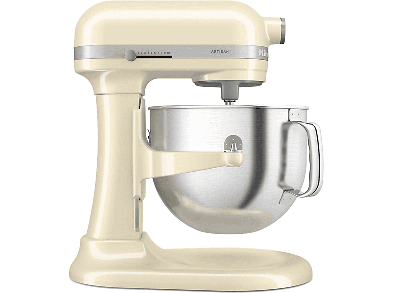 KitchenAid 5Ksm70Shxeac Impastatrice Planetaria, 325 W, capacità ciotola 6,6 l, Crema