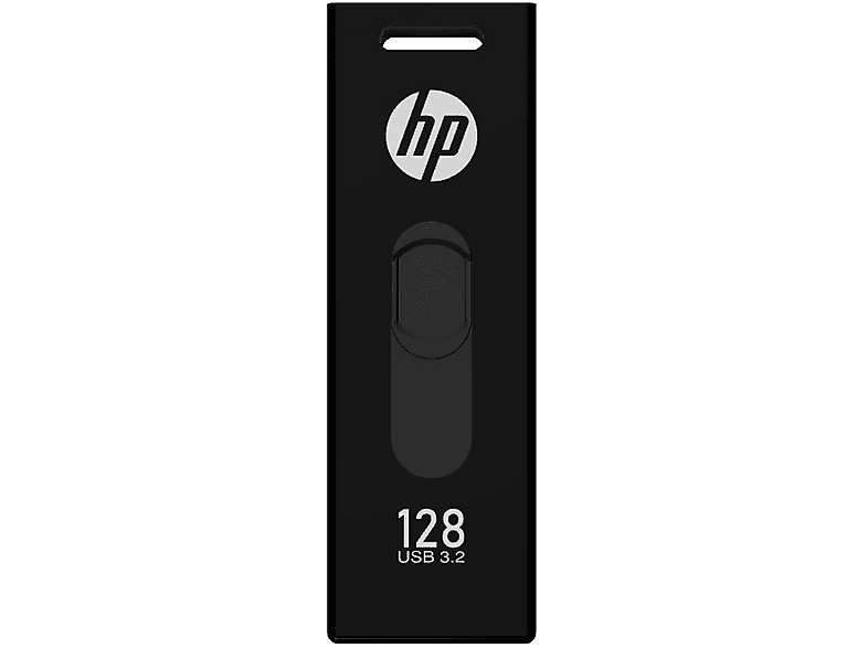 HP 128GB USB-Stick x911w, USB 3.2 Gen1x1 Type A, R500/W450 MB/s, Schwarz — Foto 2 von 3