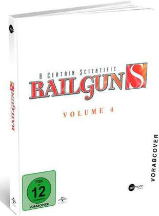 Vol.4 Scientific Blu-ray Certain Railgun S A DVD