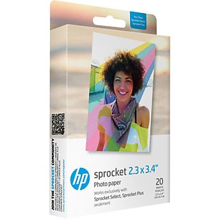 HP Sprocket Select 2.3x3.4" - Carta fotografica (Multicolore)