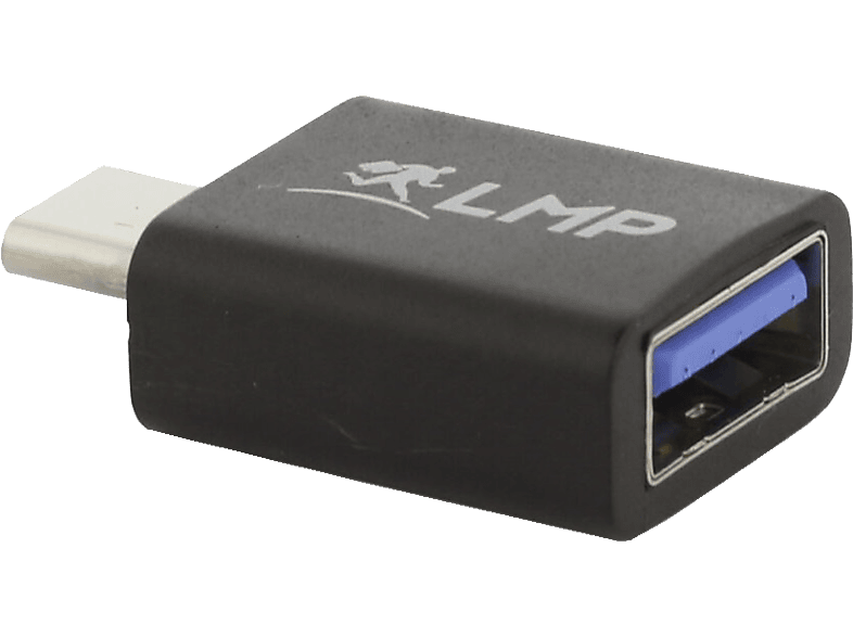 LMP 13865 - USB-C zu USB 3.0 Adapter (Schwarz)