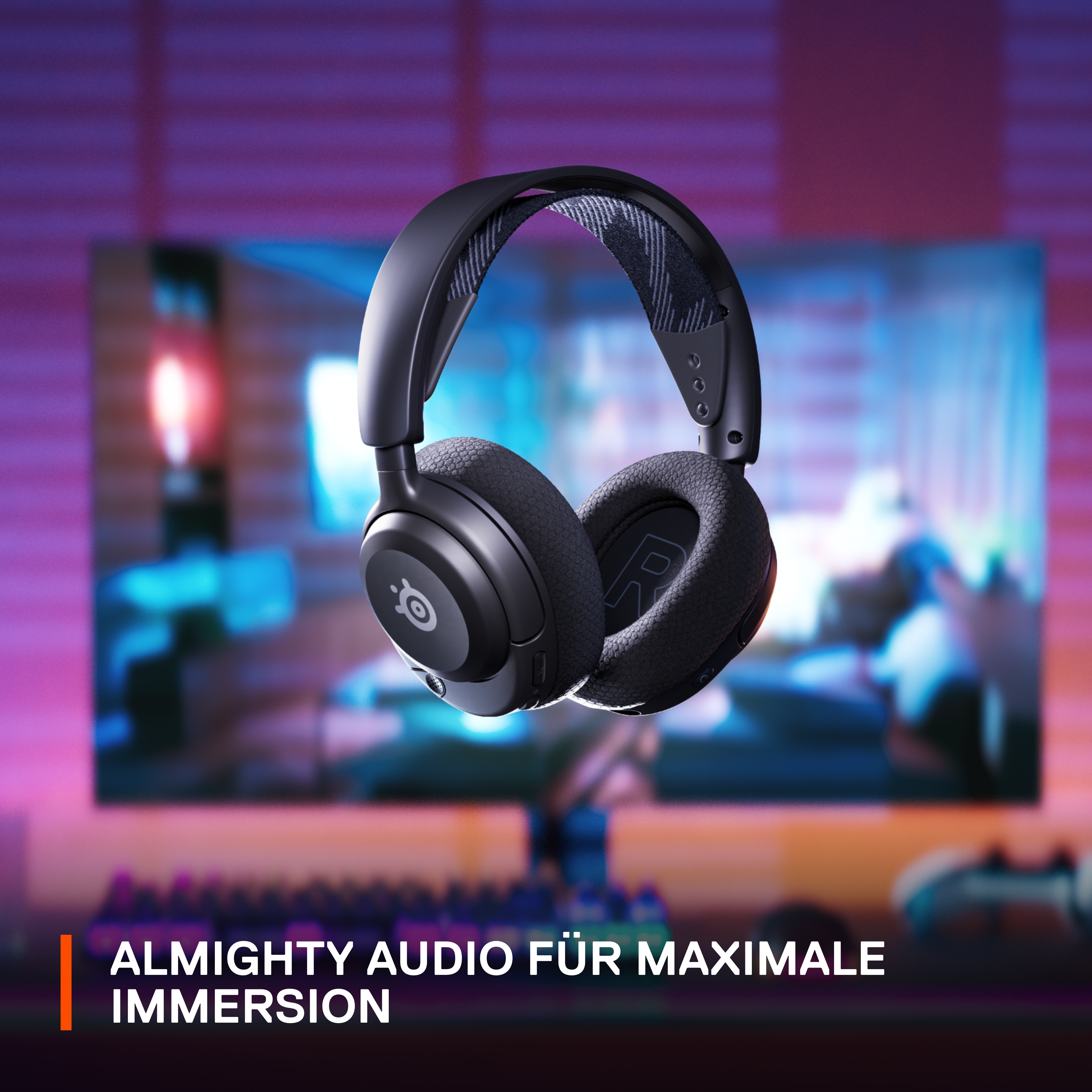STEELSERIES Arctis Nova 4, Over-ear Gaming Headset Schwarz