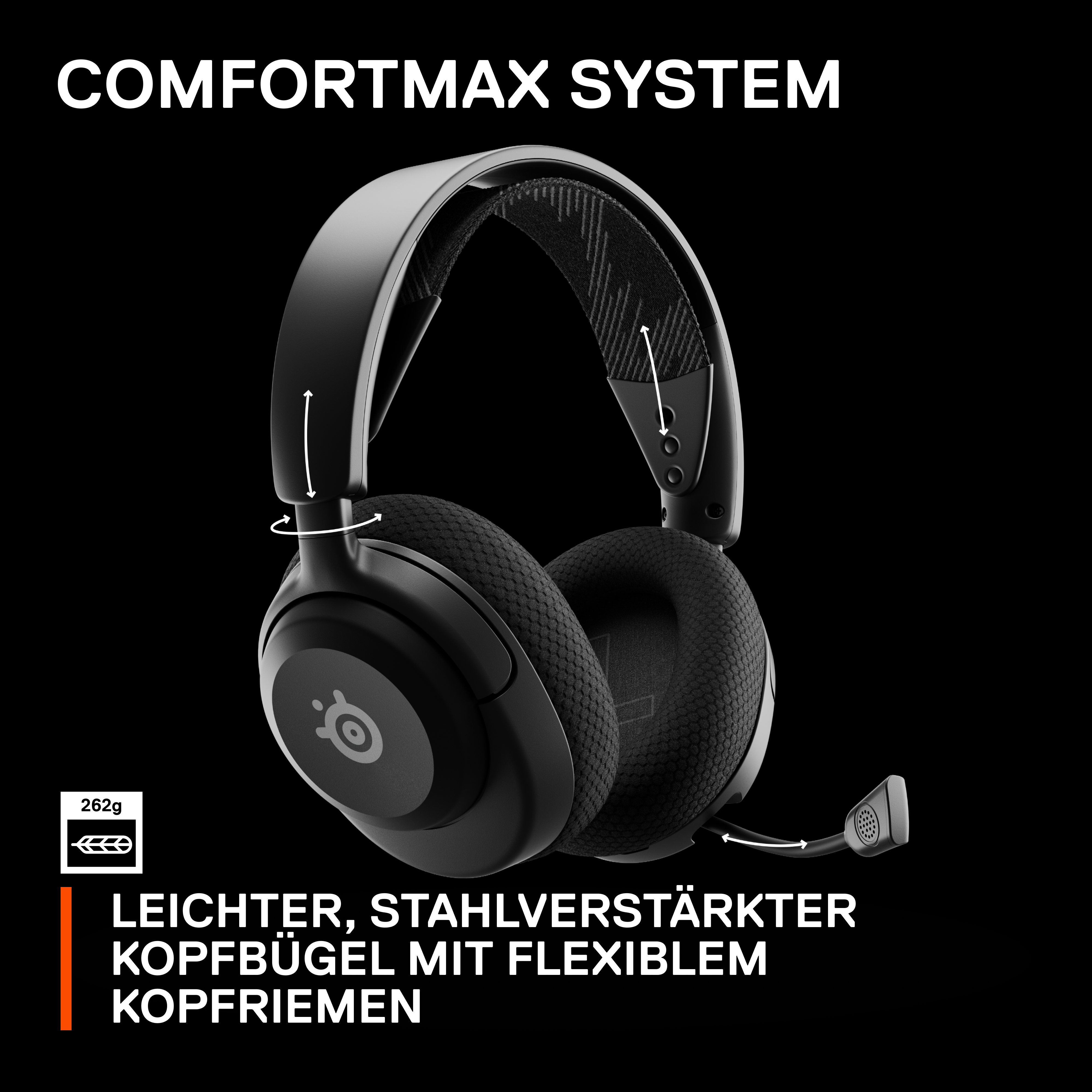 STEELSERIES Arctis Nova 4, Over-ear Gaming Headset Schwarz
