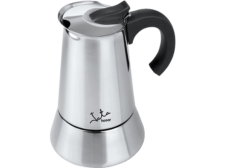 Cafetera tradicional - Jata Hogar CAX1 Odin, 10 Tazas, Acero inoxidable, Inox
