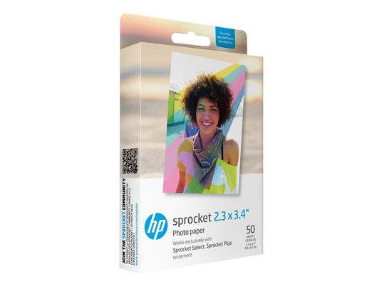 HP Sprocket Select 2.3x3.4" - Fotopapier (Mehrfarbig)