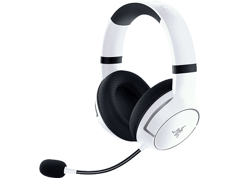 RAZER Kaira Hyperspeed White, Overear Gaming Headset Bluetooth Weiß