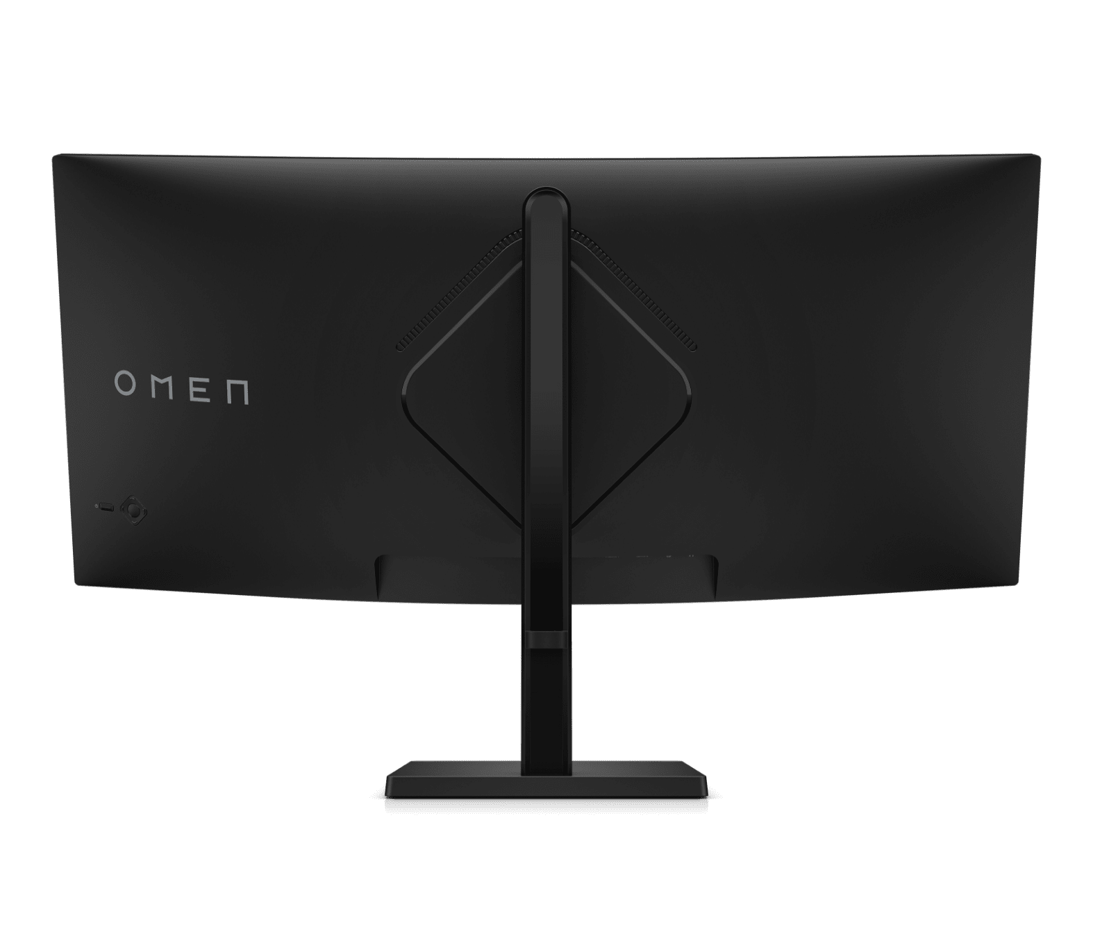 Monitor gaming - HP OMEN 34C curvo , 34", WQHD, 1 ms, 165 Hz, 1 DisplayPort™ 1.4  2 HDMI 2.0, HDR, AMD FreeSync™ Premium, Eyesafe®, Altavoces, Negro
