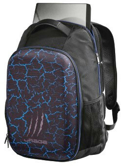 Plecak na laptopa HAMA Urage Illuminated 17.3 Czarno-niebieski
