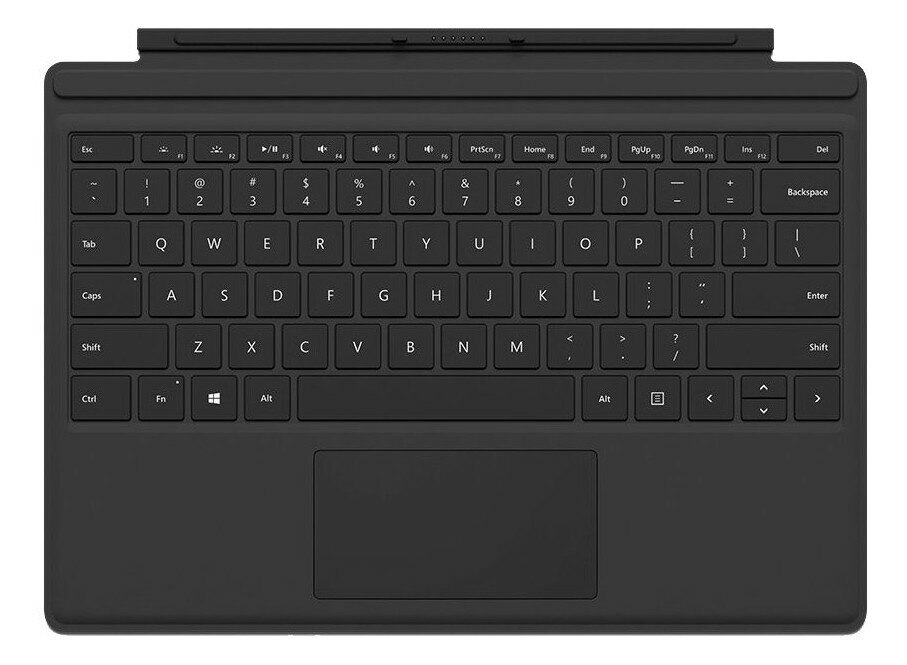 Klawiatura MICROSOFT Type Cover do Surface Pro 4 / Surface Pro 3 Czarny FMM-00013