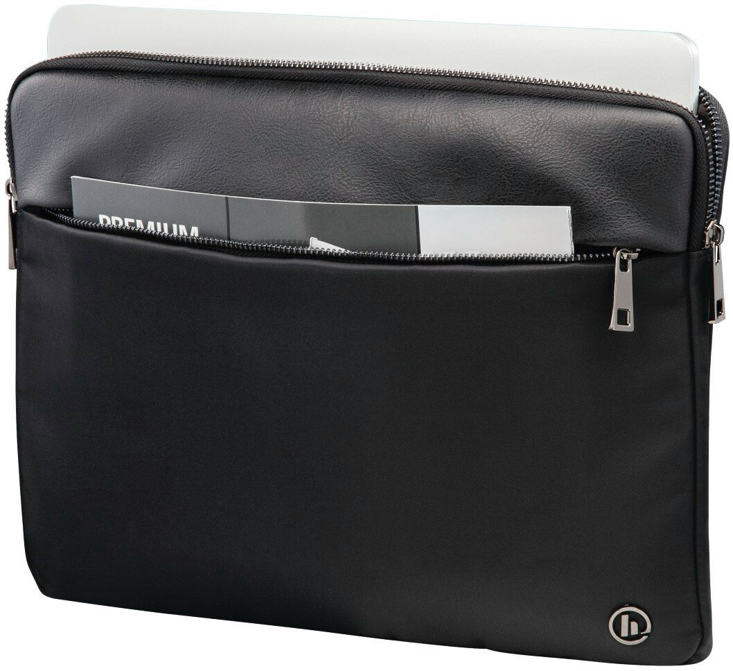 Etui na laptopa HAMA Mission 13,3 cala Czarny/Gun Metal 001015910000