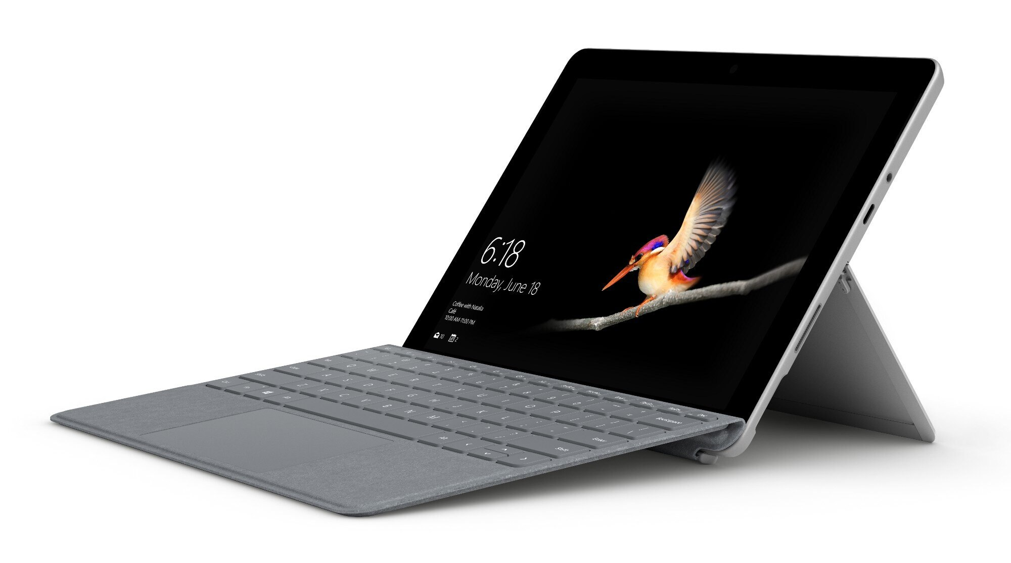 Klawiatura MICROSOFT Surface Go Signature Type Cover Platynowy KCS-00013