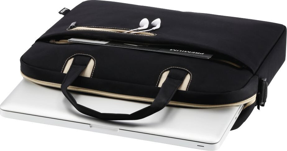 Torba na laptopa HAMA Sydney 15,6 cala Czarno-beżowy