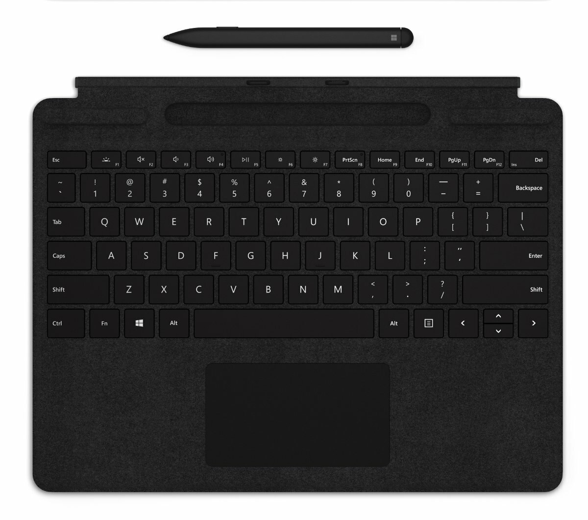 Klawiatura MICROSOFT Surface Pro X Signature Keyboard with Slim Pen Czarny