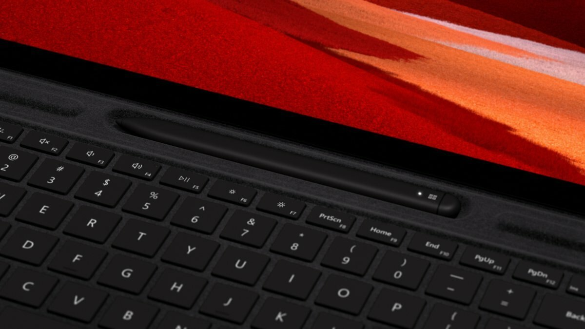 Klawiatura MICROSOFT Surface Pro X Signature Keyboard with Slim Pen Czarny