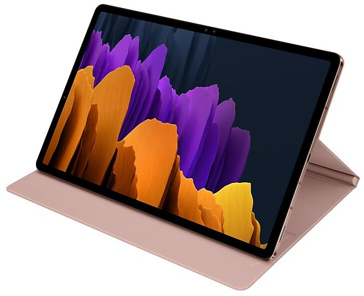 Etui SAMSUNG Book Cover do Galaxy Tab S7+ Brązowy EF-BT970PAEGEU