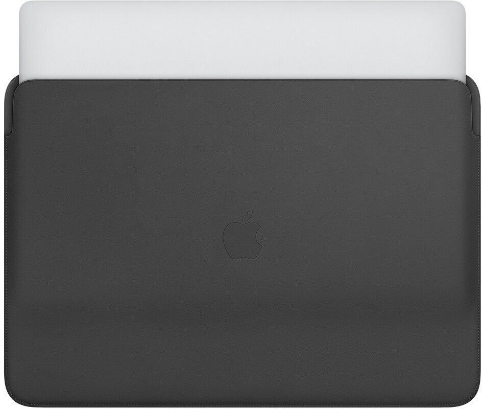 Etui APPLE Leather Sleeve do MacBooka Pro 16 cali Czarny MWVA2ZM/A