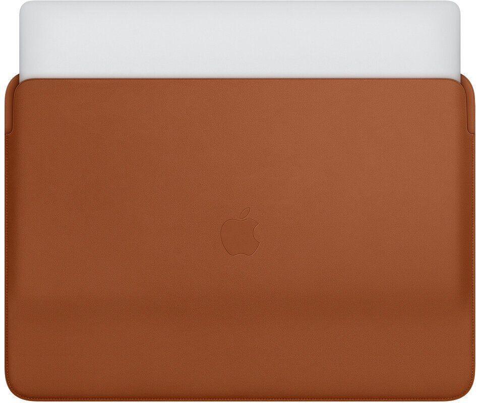 Etui APPLE Leather Sleeve do MacBooka Pro 16 cali Naturalny brąz MWV92ZM/A