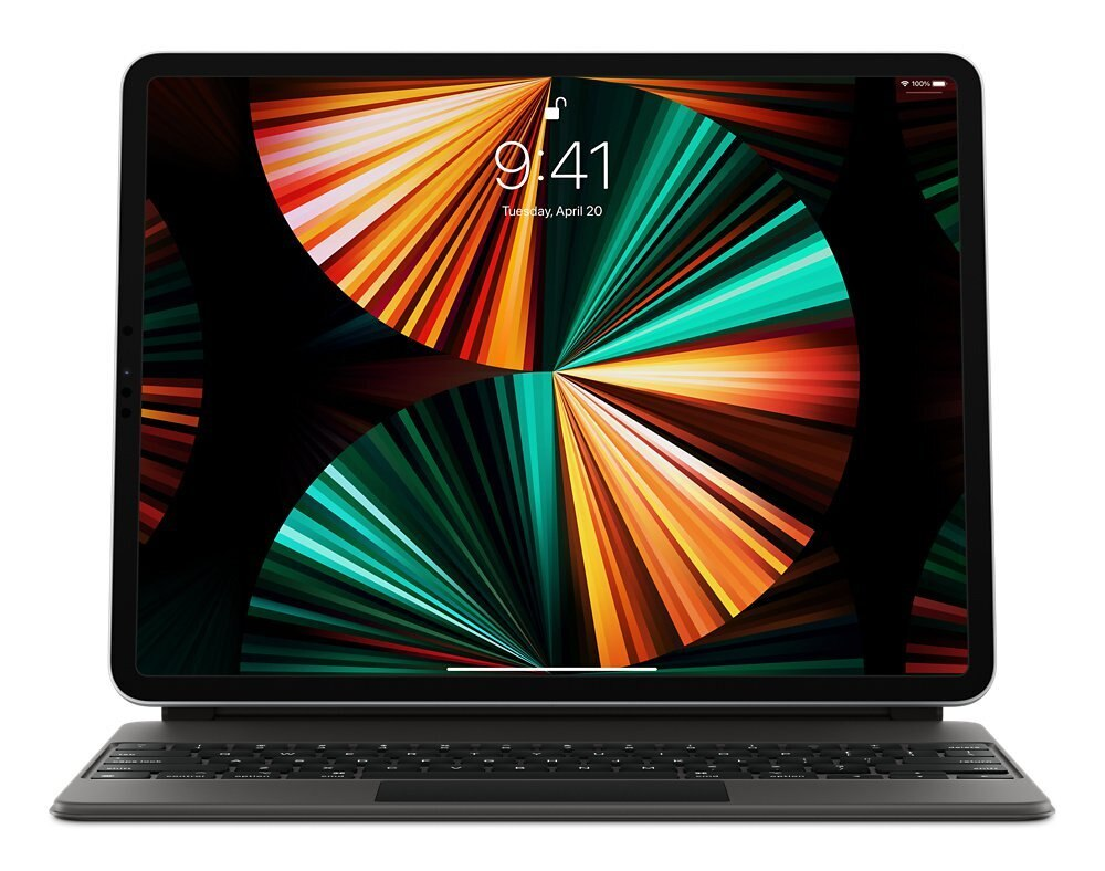 Klawiatura APPLE Magic Keyboard do iPada Pro 12.9 cala (5. generacji) – angielski (USA) Czarny MJQK3LB/A