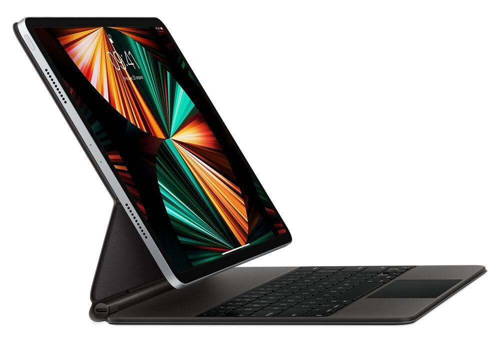 Klawiatura APPLE Magic Keyboard do iPada Pro 12.9 cala (5. generacji) – rosyjski Czarny MJQK3RS/A