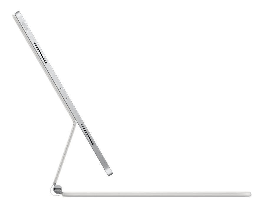 Klawiatura APPLE Magic Keyboard do iPada Pro 12.9 cala (5. generacji) – angielski (Wielka Brytania) Biały MJQL3B/A