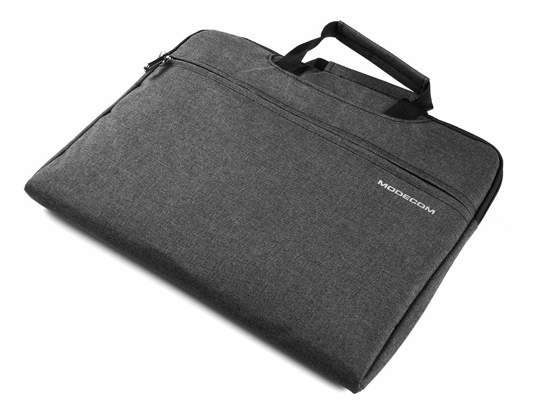 Torba na laptopa MODECOM Highfill do 15.6 Grafitowy + mysz MC-WM10S Czarny