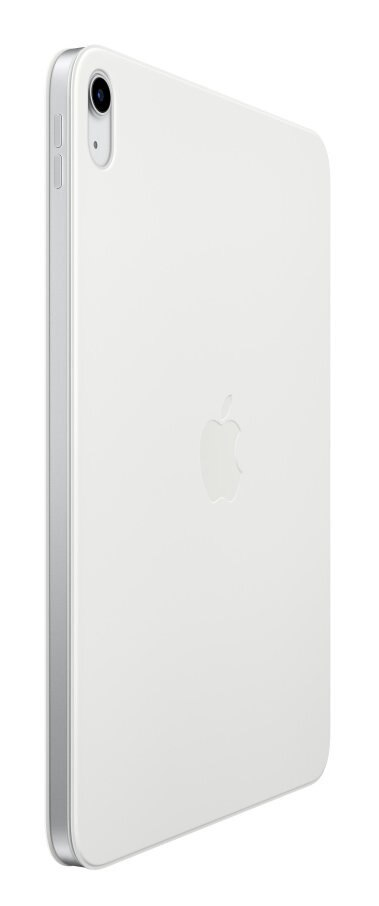 Biały iPad, widok z boku.