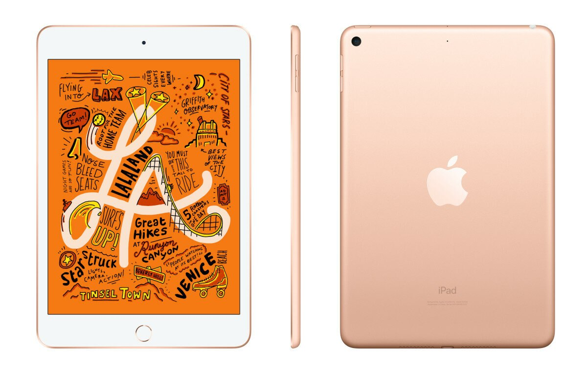 Tablet APPLE iPad Mini 7.9 (2019) 64GB Wi-Fi Złoty MUQY2FD/A