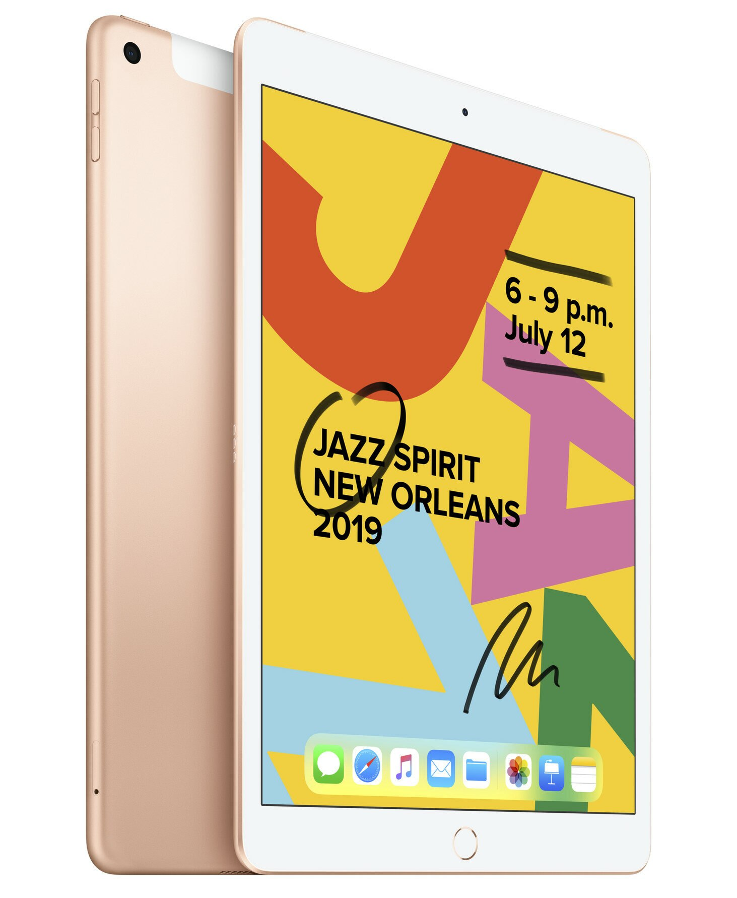 Tablet APPLE iPad 10.2 (2019) 32GB Wi-Fi+Cellular Złoty MW6D2FD/A
