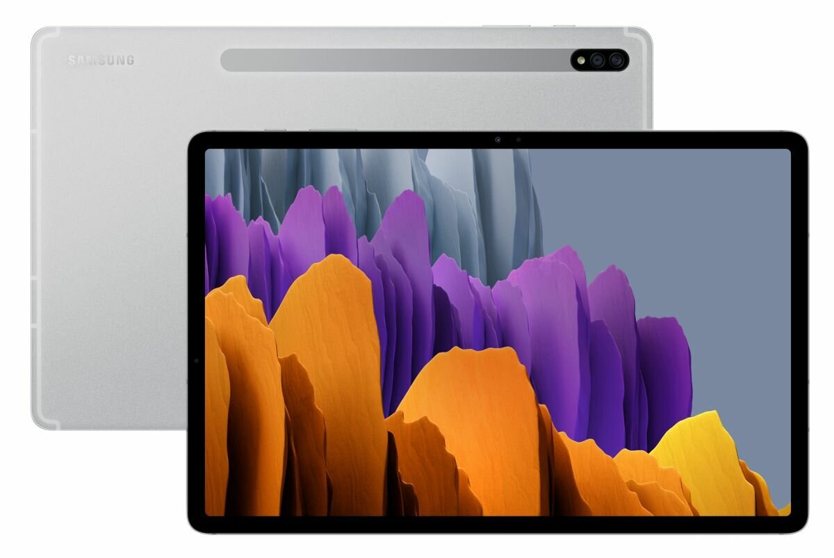 Tablet SAMSUNG Galaxy Tab S7+ WiFi Srebrny SM-T970NZSAEUE