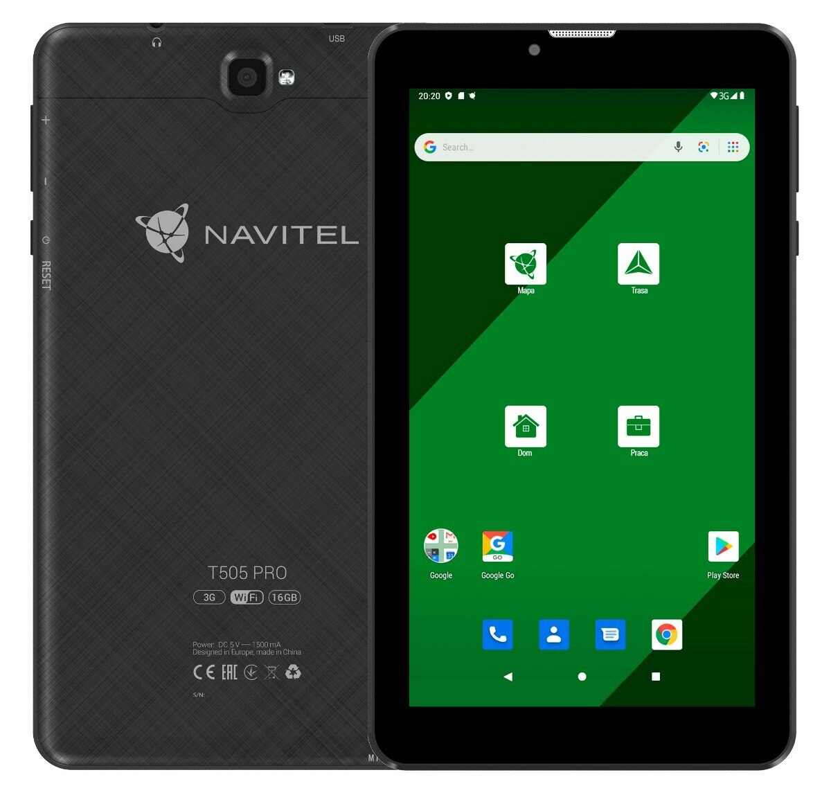 Tablet NAVITEL T505 Pro 7 3G 1GB/16GB Czarny