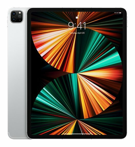 Tablet APPLE iPad Pro 12.9 (5 gen.) M1 512GB Wi-Fi+Cellular Srebrny MHR93FD/A