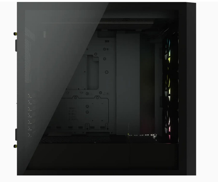CORSAIR iCUE 5000X RGB Tempered Glass Mid Tower Gaming Bilgisayar Kasası Siyah