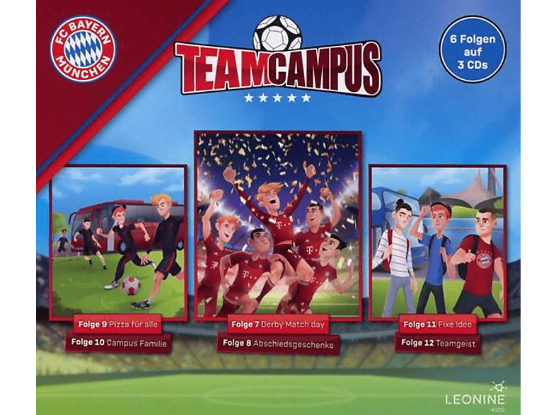 VARIOUS – FC Bayern Team Campus (Fußball) Hörspielbox 2 – (CD)