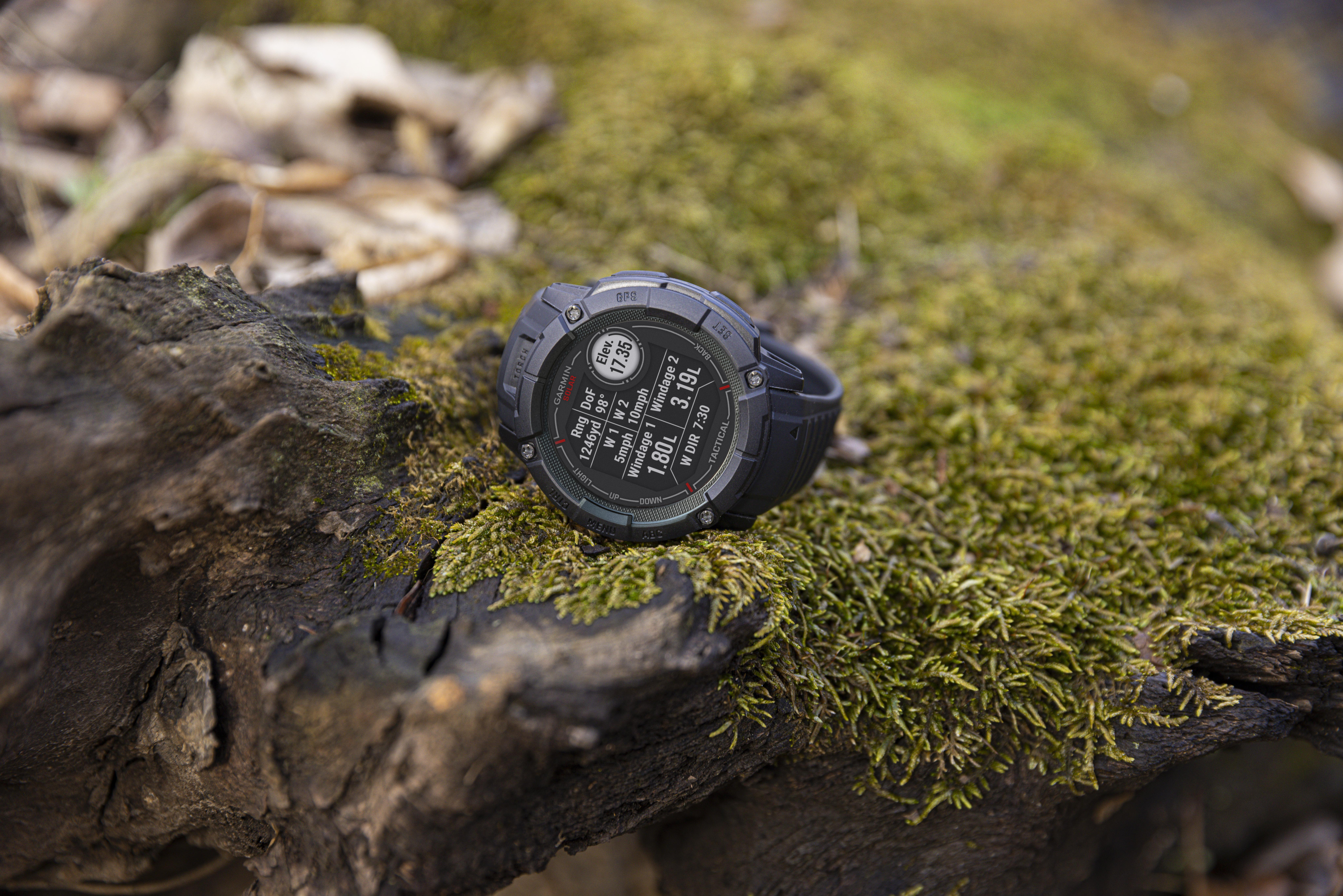 GARMIN Instinct 2X Solar Tactical Edition Smartwatch Silikon, 26 mm, Schwarz