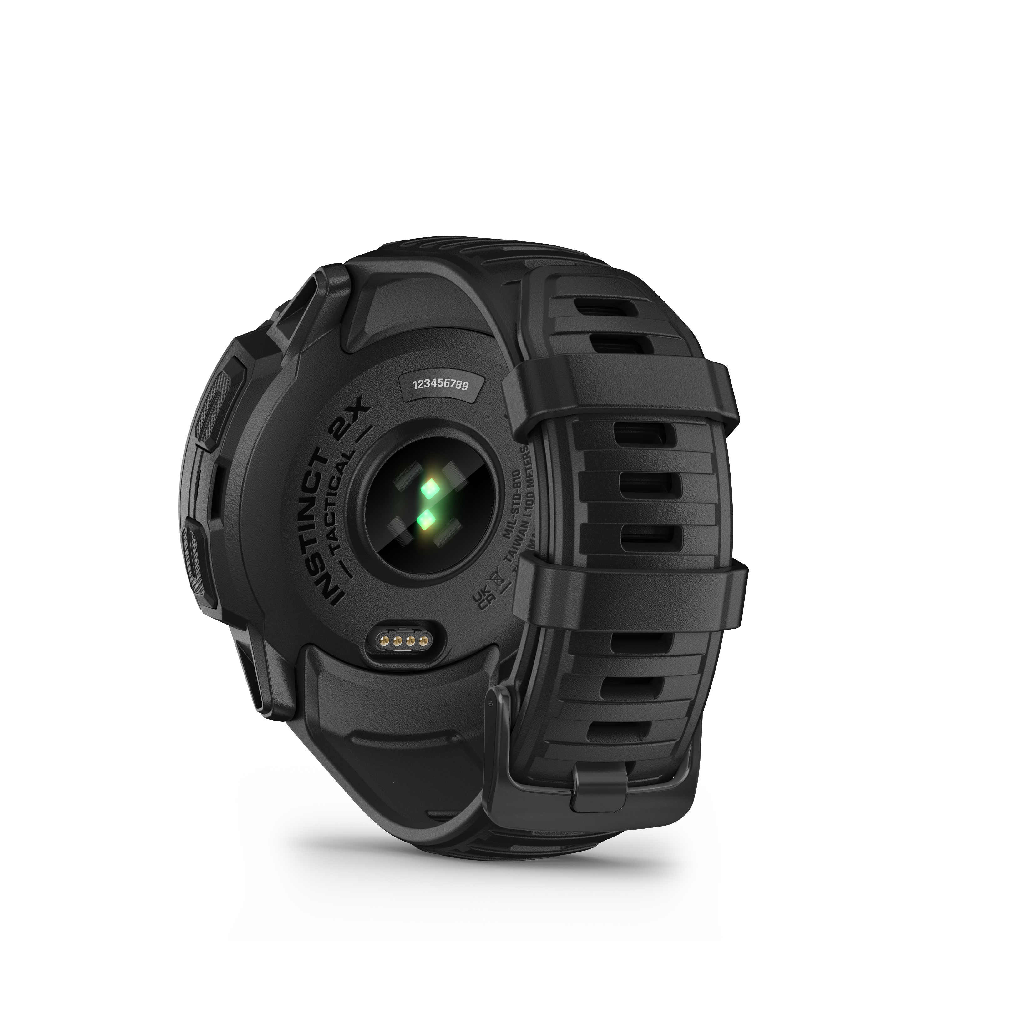 Tactical Edition 2X Silikon, Instinct 26 Schwarz Smartwatch Solar mm, GARMIN